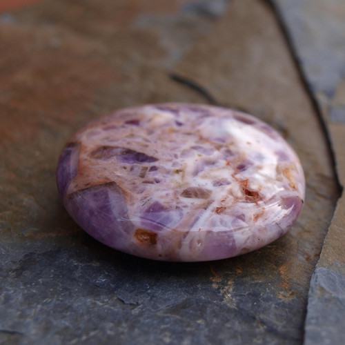Ametyst chevron, placka 45 x 44 mm — foto 4