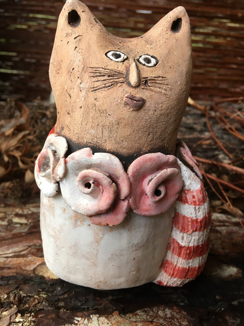 Kočka s růžičkami — foto 4