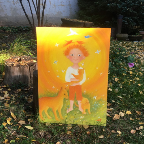 Malý František - malba 50x70cm — foto 2