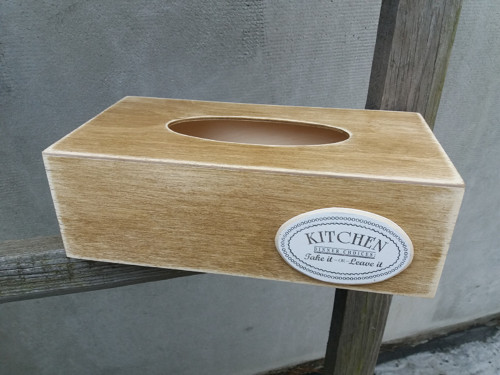 Krabička na kapesníčky medová Kitchen — foto 2
