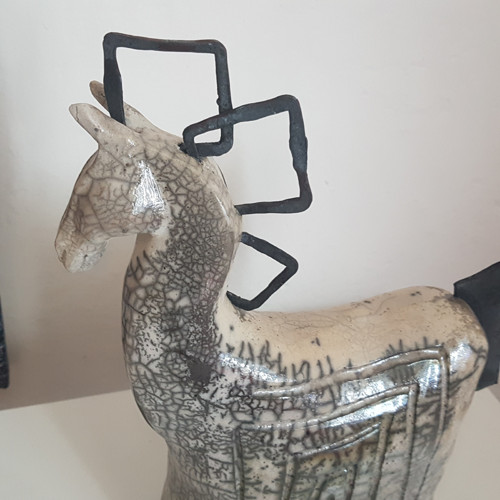 Keramika, Kůň bělostný — foto 5