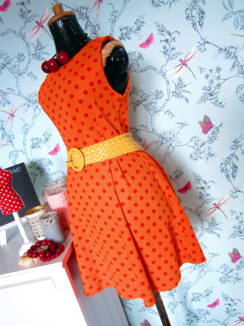 Retro orange&dots — foto 2