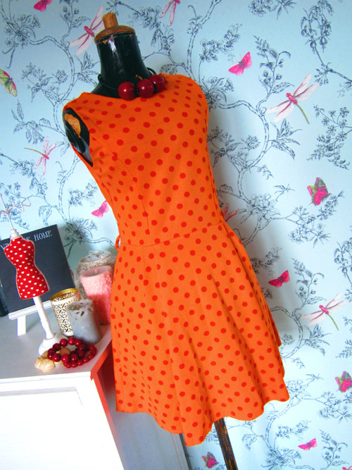 Retro orange&dots — foto 3