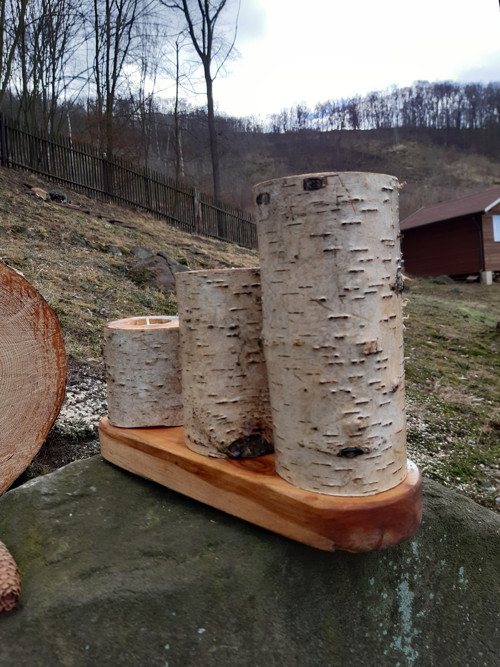 Březový svícen — foto 2