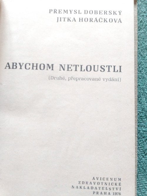 Kniha, Kuchařka - Abychom netloustli — foto 2