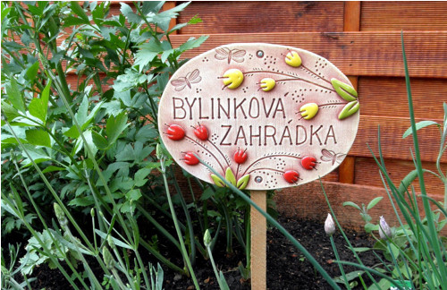 Cedulka do bylinkové zahrádky — foto 3