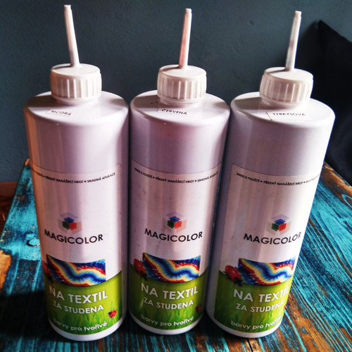 3x barva na textil ( 3x 400g) — foto 2