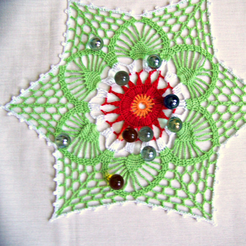 Háčkovaná mandala. — foto 2