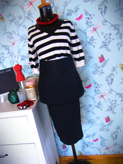 Sukně pencil dandy chic — foto 2