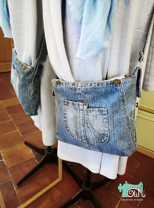Riflová crossbody kabelka — foto 6