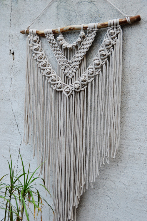 Macramé Béžové Xl — foto 4