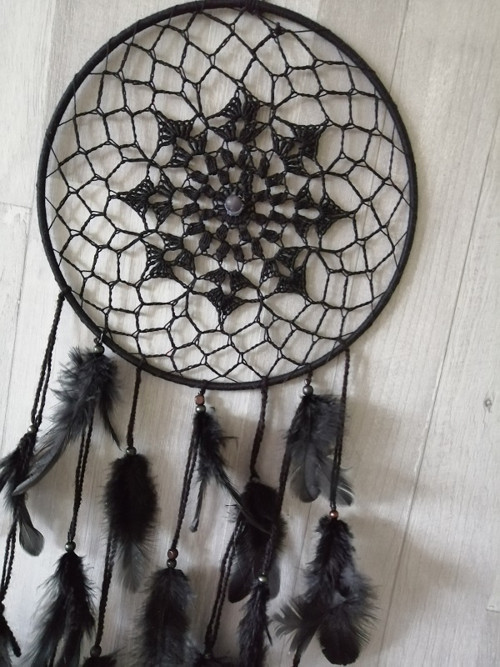 Lapač snů -průměr 20cm — foto 2