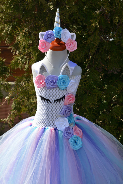 Unicorn tutu šaty II — foto 2
