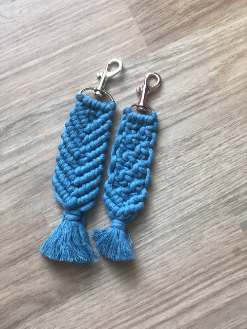 Macramé klíčenky — foto 3