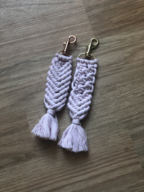 Macramé klíčenky — foto 2