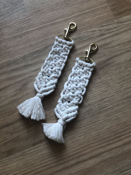 Macramé klíčenky — foto 5