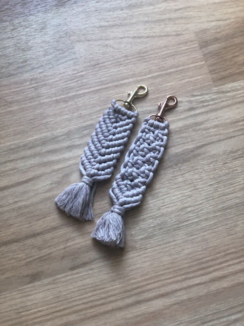 Macramé klíčenky — foto 6