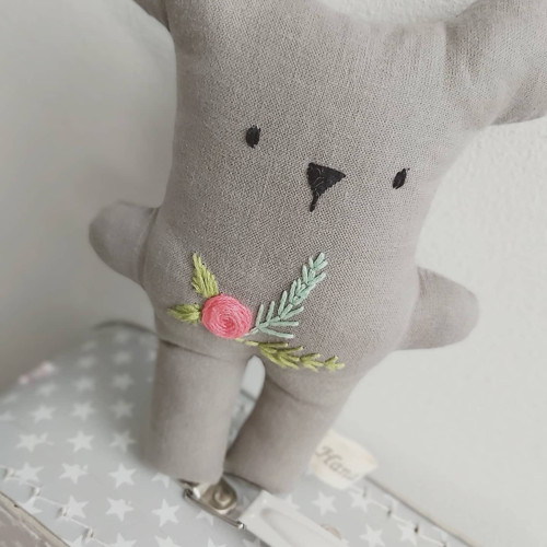 Wide Bubu Bear Mini Embroidered — foto 2