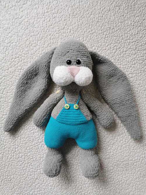 Návod - Háčkovaný králík Ušák — foto 2
