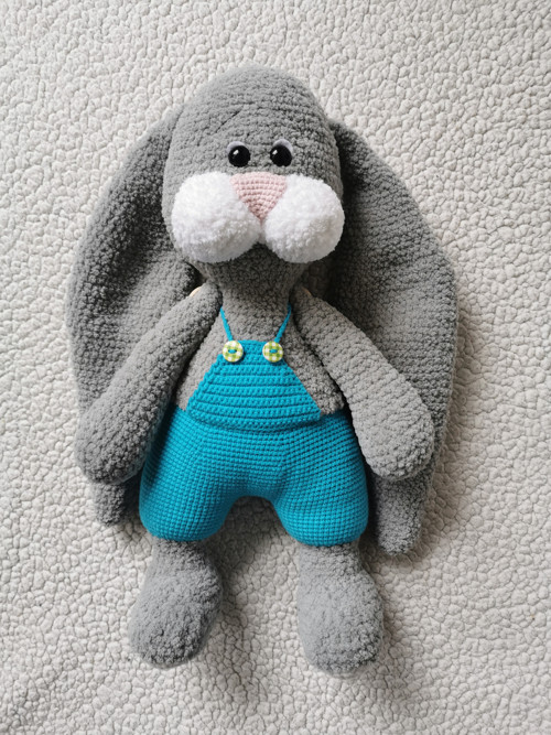 Návod - Háčkovaný králík Ušák — foto 3