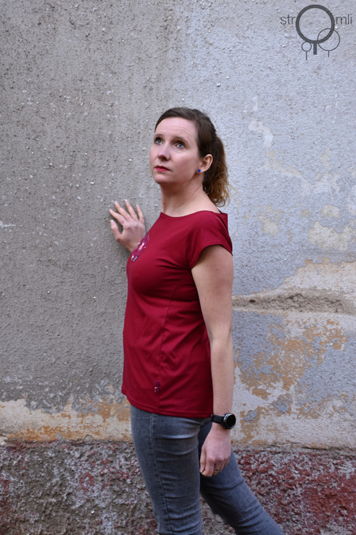 Vínové s aplikací, vel. XL — foto 3