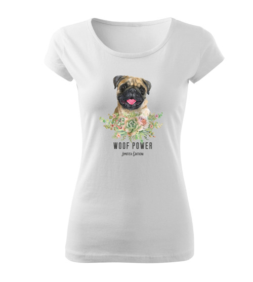 Tričko Woof Power Mops — foto 3