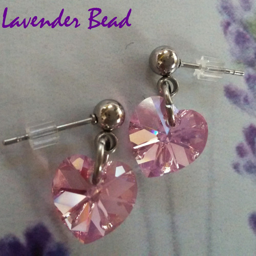 Náušnice Pink Love — foto 6