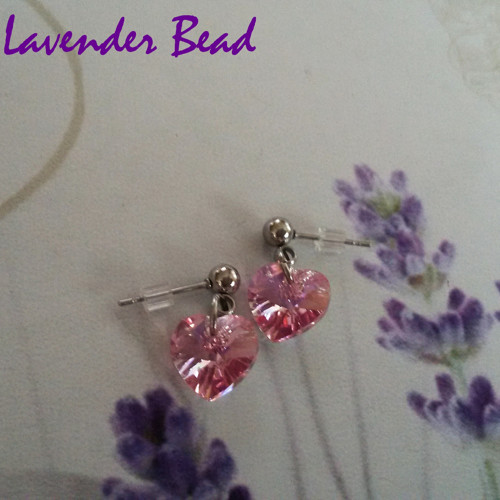 Náušnice Pink Love — foto 4