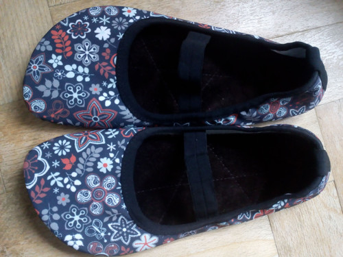 Dámské softshellové balerínky-květy — foto 3