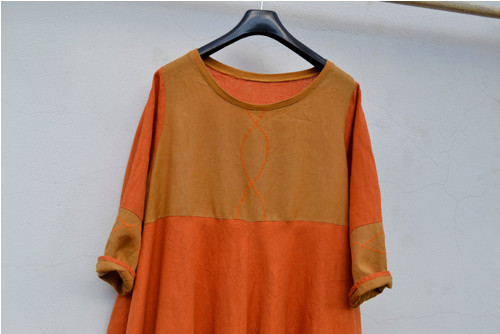 Boho chic / lněné maxišaty — foto 2