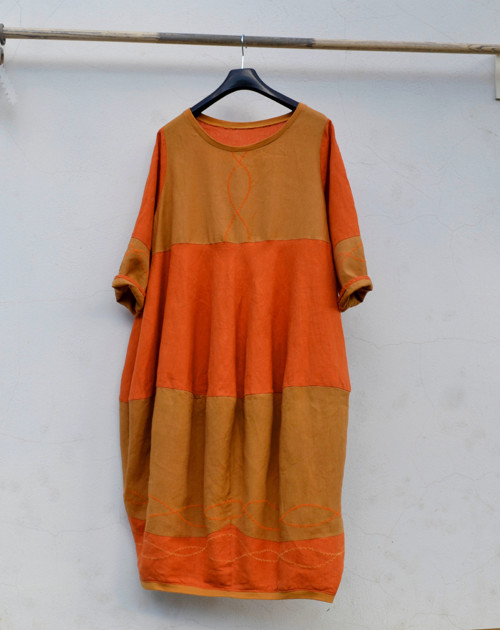 Boho chic / lněné maxišaty — foto 5