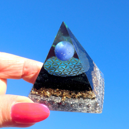 Pyramid A5* Modrá planeta se Šungitem čistící — foto 6