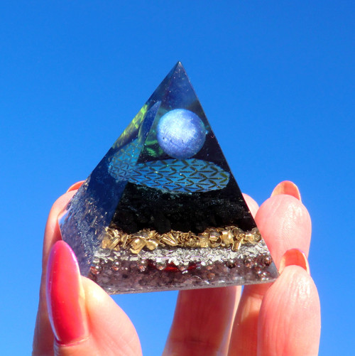 Pyramid A5* Modrá planeta se Šungitem čistící — foto 3