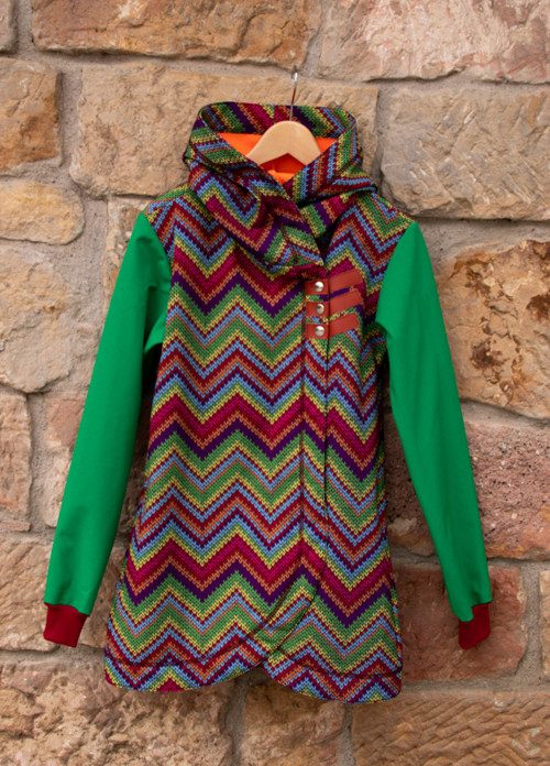 Dámský softshellový cardigan - pletetný vzor — foto 3