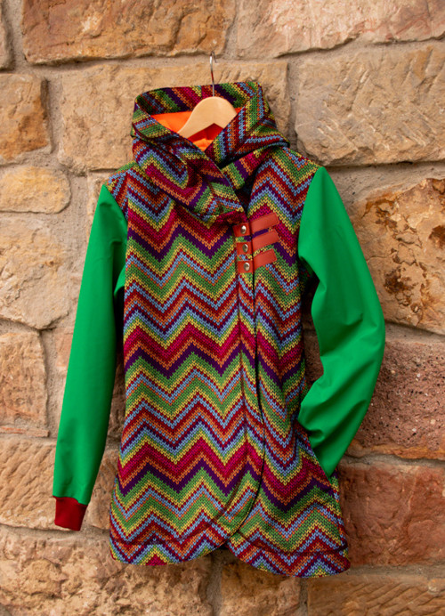 Dámský softshellový cardigan - pletetný vzor — foto 2