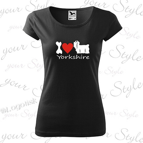 Dámské tričko I Love Yorkshire — foto 2