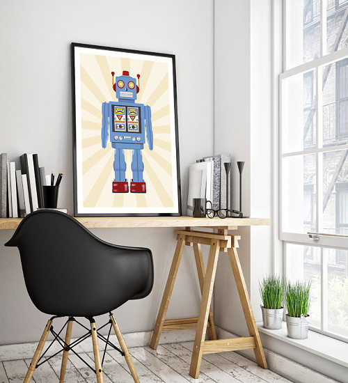 Robot - Tisk na grafický papír — foto 6