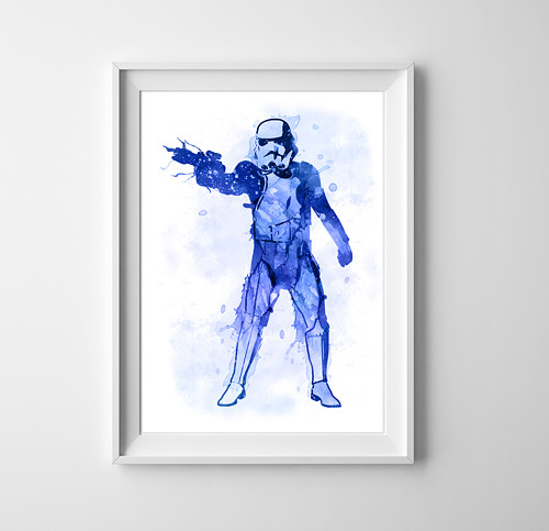 Stormtrooper - Star Wars - Tisk na grafický papír — foto 5