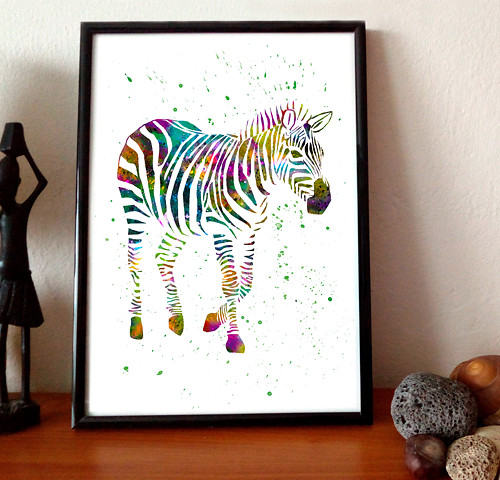 Zebra - Tisk na grafický papír — foto 2