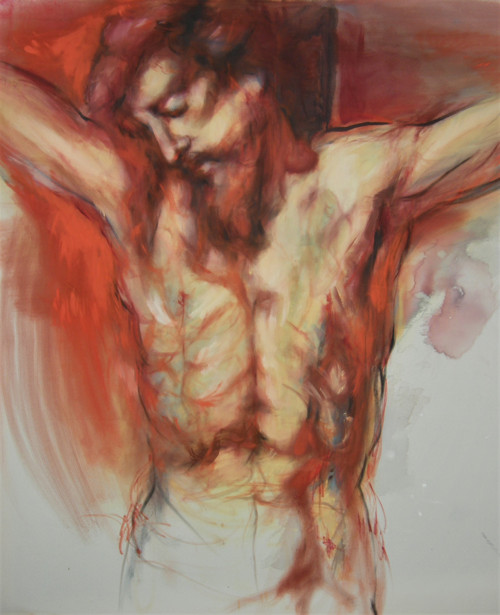 Passionis- olejomalba, originál, 115cmx100cm — foto 2