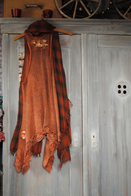 UPCYKLING vesta "Foxie" — foto 2