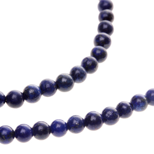 Lapis lazuli souprava, 41+18 cm, stříbro — foto 2