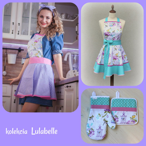 Luxusní zástěrka LULABELLE mint — foto 6