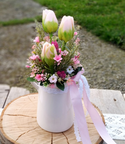 Džbánek s tulipány — foto 3