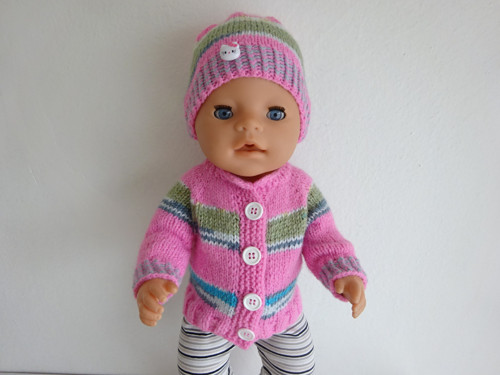 Svetr+čapka pro BABY BORN — foto 2