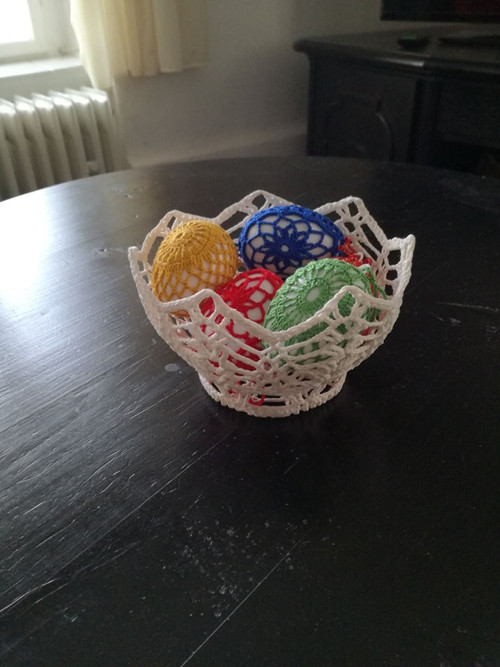 Velikonoční háčkovaná vajíčka — foto 3