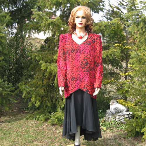 Šaty ohnivé 14390 S — foto 2