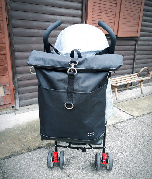 Batoh Transformer Black Nepromokavý Xl — foto 3