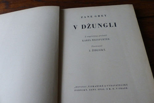 V džungli, Zane Grey, 1931 — foto 2