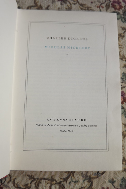 Mikuláš Nickleby I. a II. - Charles Dickens — foto 4